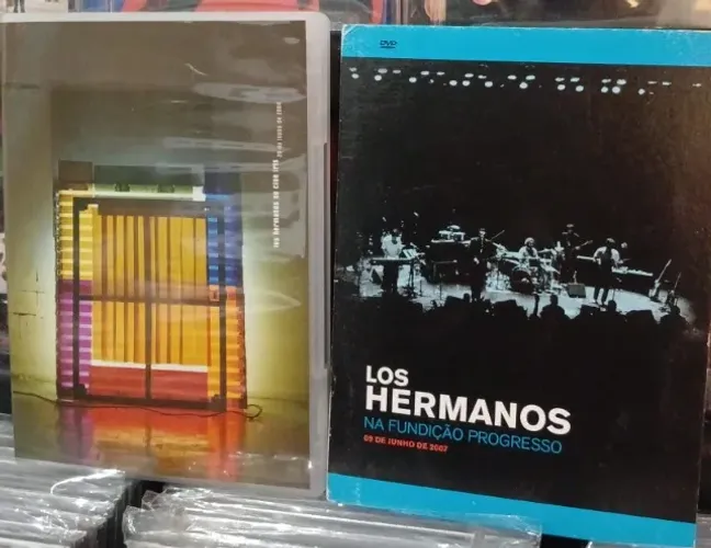 LOS HERMANOS KIT COM 2 DVDS....90 FRETE GRATIS