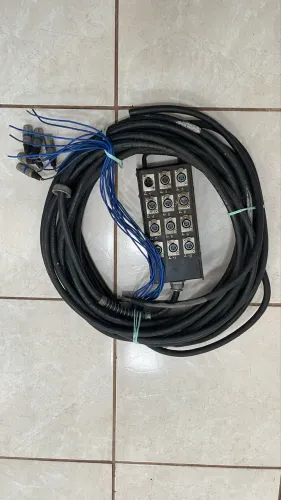 MEDUSA Multicabo Áudio 12 Canais ? 19 Metros Funcionando