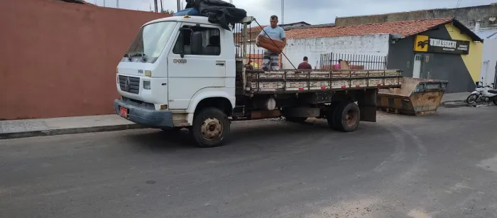 Frete caminhão aberto
