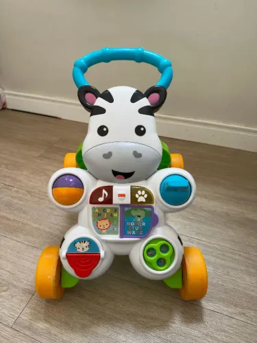 Apoiador e Andador Zebra Fisher-Price - O Estímulo Perfeito para o Seu Bebê