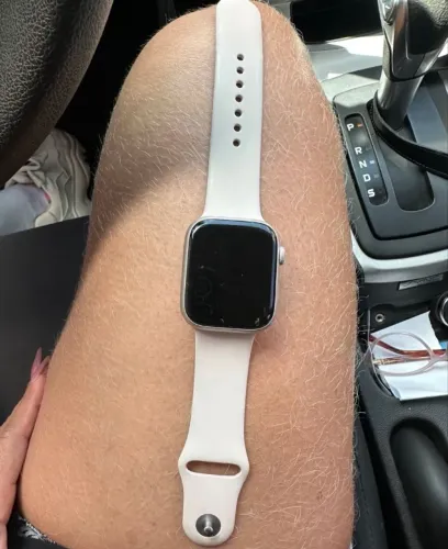 apple watch série 7 prata 41mm