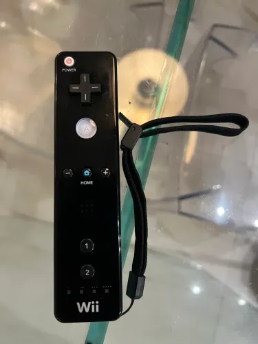 Controle de Nintendo preto novissimo