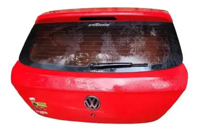 Tampa Traseira Volkswagen Gol G5 2008/2020 Vermelho