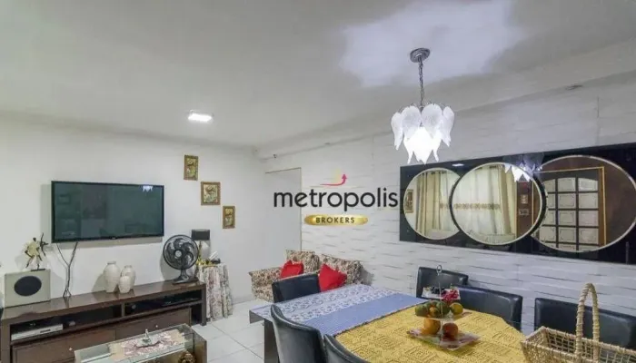 Casa com 3 dormitórios à venda, 161 m² por R$ 640.000,00 - Vila Guiomar - Santo André/SP