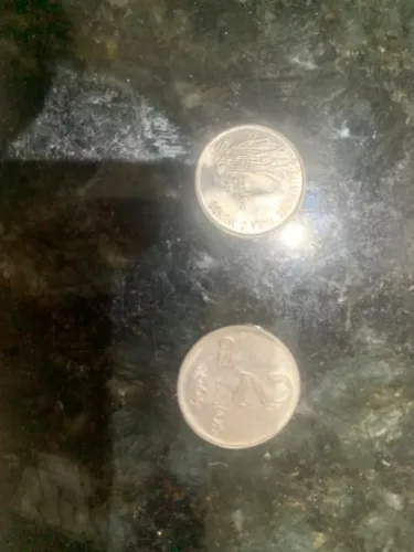 Moedas 1 e 2 centavos