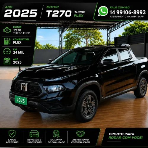 Fiat Toro Endurance 1.3 T270 4X2 Flex AUT 2025