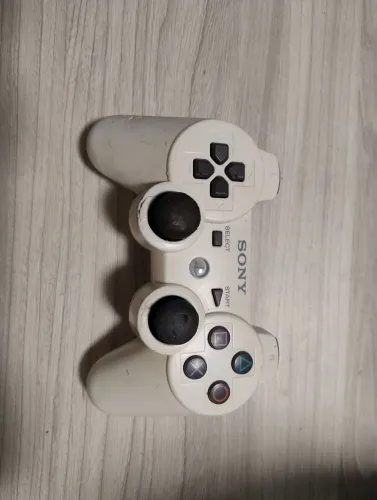 Controle PlayStation 3 original. Branco