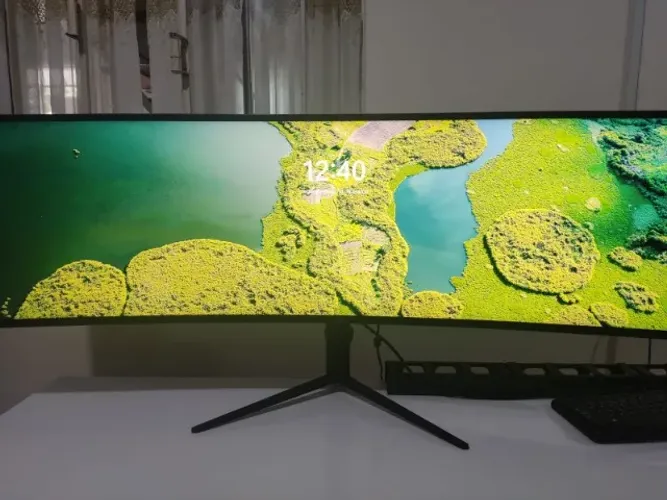 Monitor Gamer Pichau Cepheus Fuse VPRO49 Ultra, 49 Pol, Nano IPS, Curvo, 2K, 1ms, 144Hz, F