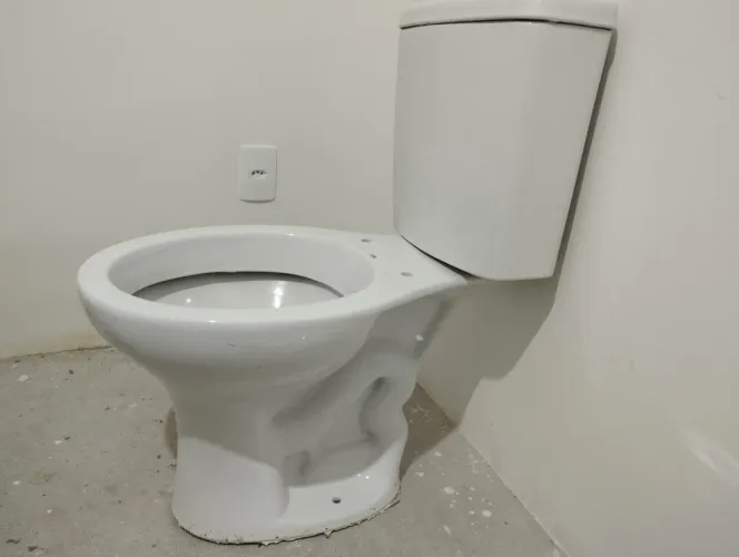 Vaso sanitário com caixa acoplada Celite