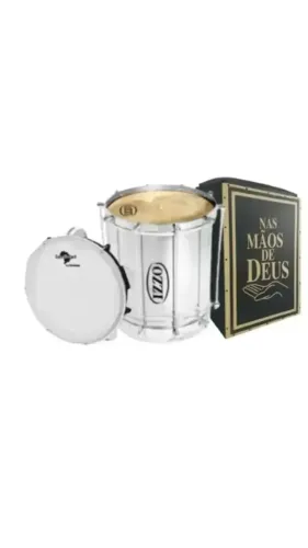 KIT PRECUSSAO CUICA + Cajon Jaguar K2 Pro Acústico Inclinado + PANDEIRO - CARNAVAL