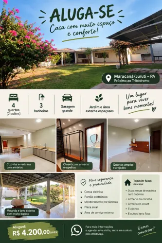 Casa em Juruti/PA - aluguel ou venda
