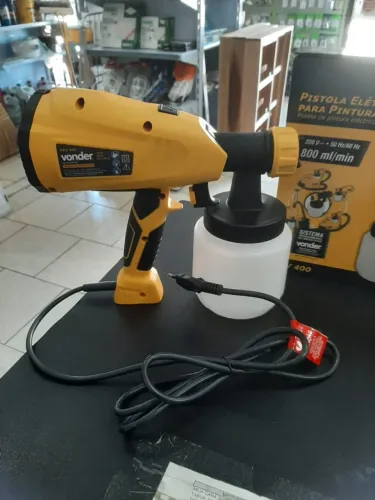 Pistola elétrica de pintura PEV400 nova