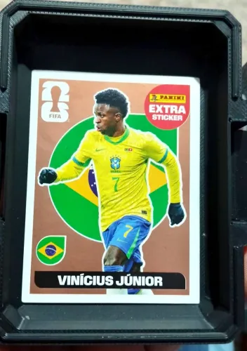 Extra sticker Vini júnior bronze