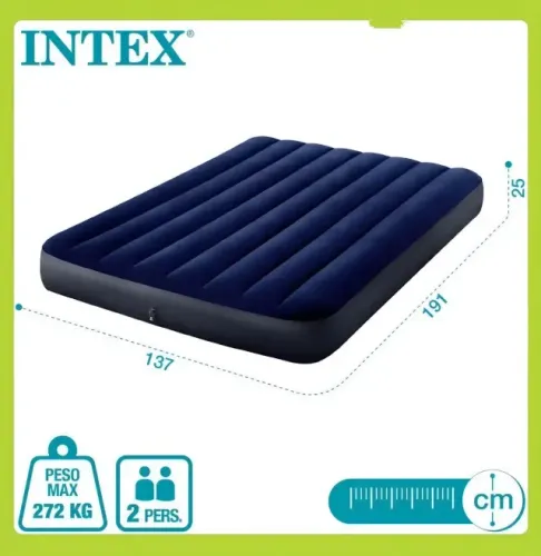 COLCHÃO CASAL INFLÁVEL INTEX (NOVÍSSIMO)