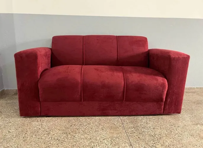 3 lugares com Puff sofás em várias cores