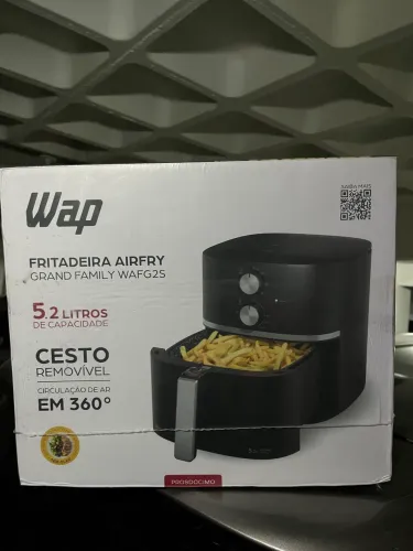 Fritadeira Air fryer Wap 5,2L + entrega grátis 