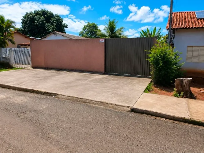 Terreno 500 m² Escriturado e Murado à Venda no Bairro Santo Antônio - Jaciara/MT