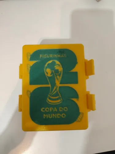 Case para guardar figurinhas copa 2026