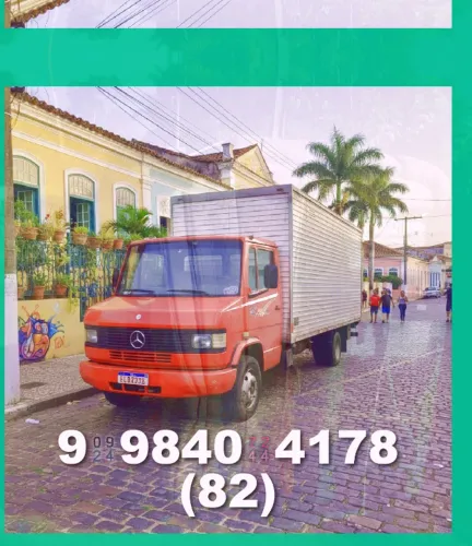 Frete rápido e seguro! Disponível para mudanças e transportes. Entre em contato já!