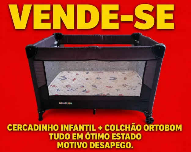 Vende-se Cercado infantil