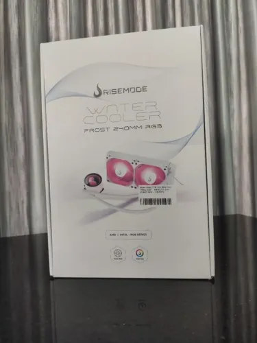 Water Cooler Rise Mode Z 240 Frost - Branco