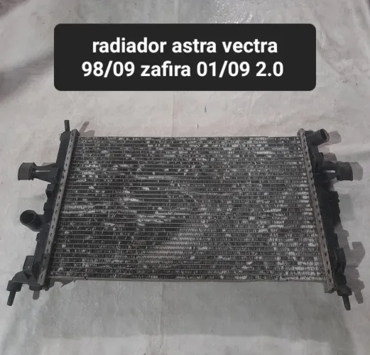 Radiador Astra vectra zafira 2001 a 2009 2.0