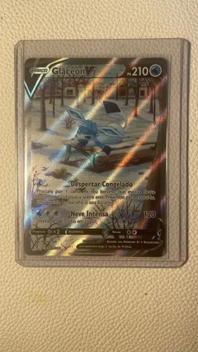 Glaceon V carta pokemon