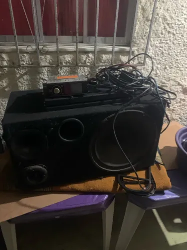 Caixa de som completa
