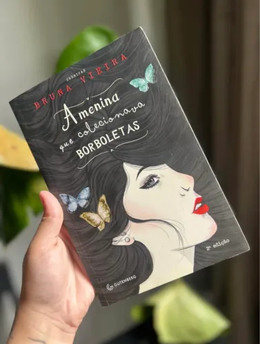 a menina que colecionava borboletas - bruna vieira | bom estado