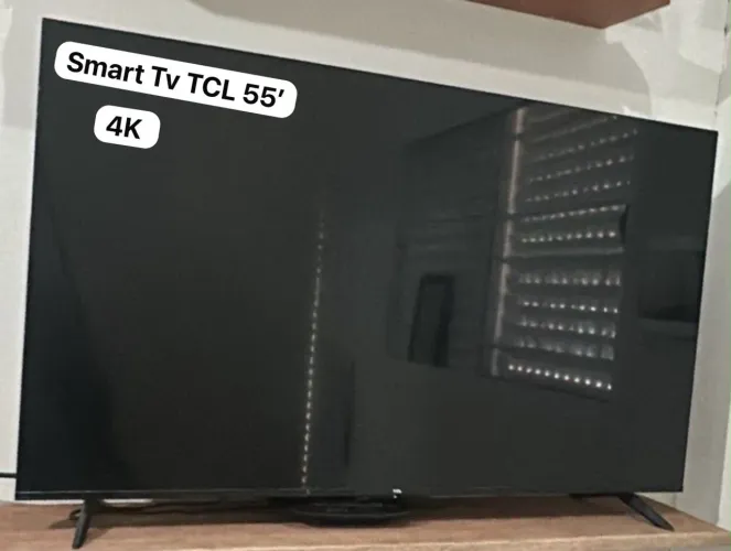 Smart TV 55" TCL 4K UHD QLED 55T6C Google TV
