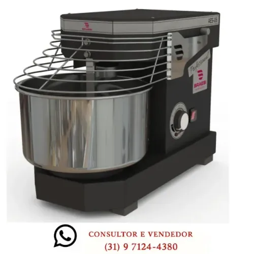 Amassadeira Espiral 5KG Braesi Nova