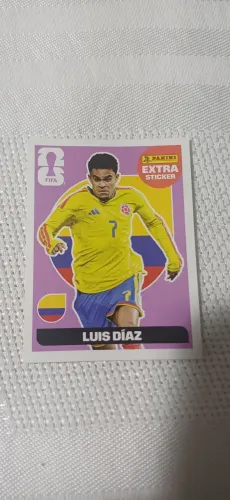 Figurinha da copa 2026 legend regular do Luis díaz