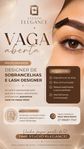 Vaga de emprego 