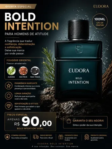 Bold Intention Desodorante Colônia 100ml