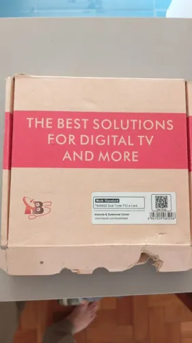 Vendo placa sintonizadora de TV digital TBS6522 Multi-Standard Dual Tuner PCIe.