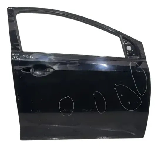 Porta Dianteira Direita Hb20 2013 2019 Preto Avaria