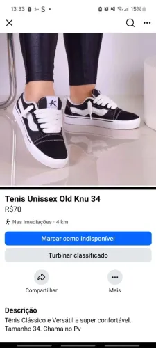 Tenis Unissex Old Knu