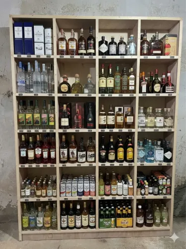 Expositor para bebidas
