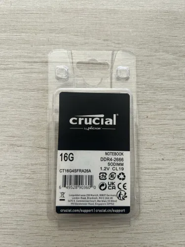 Memória 16gb para Imac - DDR4 - 2666 SODIMM