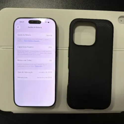 iPhone 16 Pro 256GB 93% Bateria