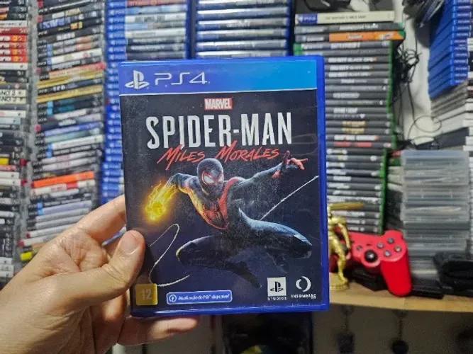 spider man miles morales ps4/ps5 original mídia física 