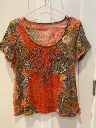 Blusa colorida P/M 