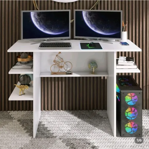Mesa branca de MDF