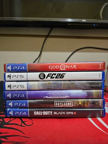 Jogos de Ps4 e Ps5