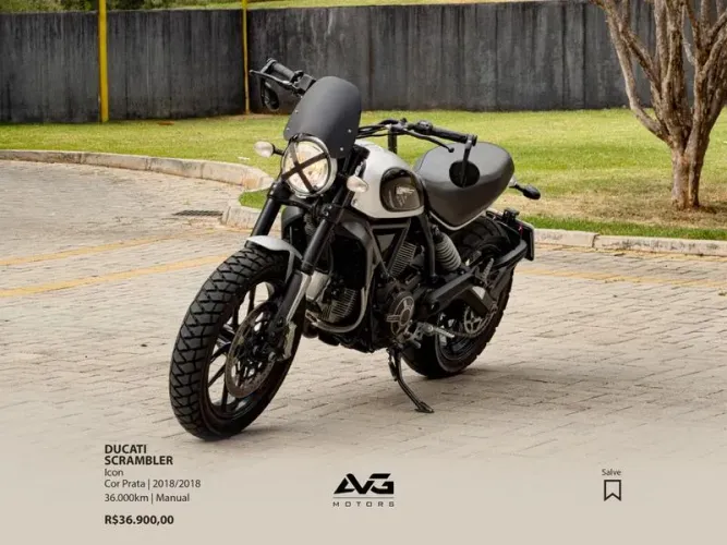 DUCATI DUCATSCRAMBLER ICON 2018