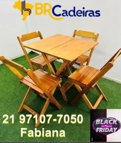 Jogo de madeira 70x70 