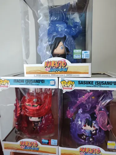 Funko Pop Coleção Susanoo! SASUKE ITACHI MADARA RARÍSSIMO 