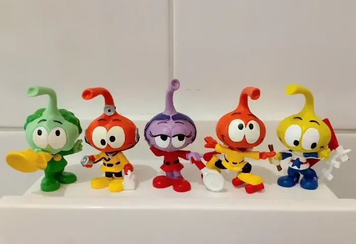 Bonecos Snorks Snorkels Anos 80 Lote Coleção Hanna Barbera
