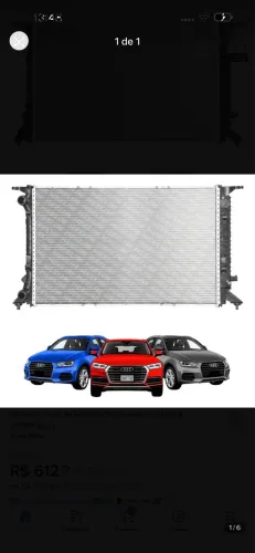 Radiador Audi A5