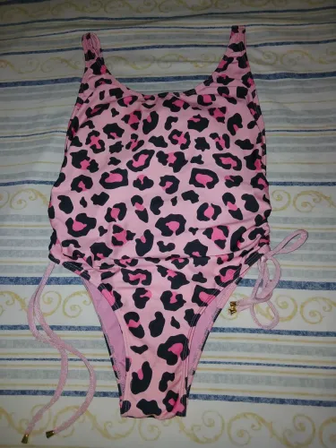 Body de onça rosa 50 reais